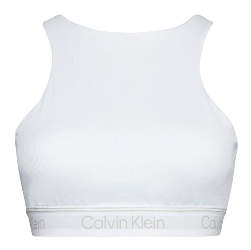 Calvin Klein Medium Support Sports Bra - bright white