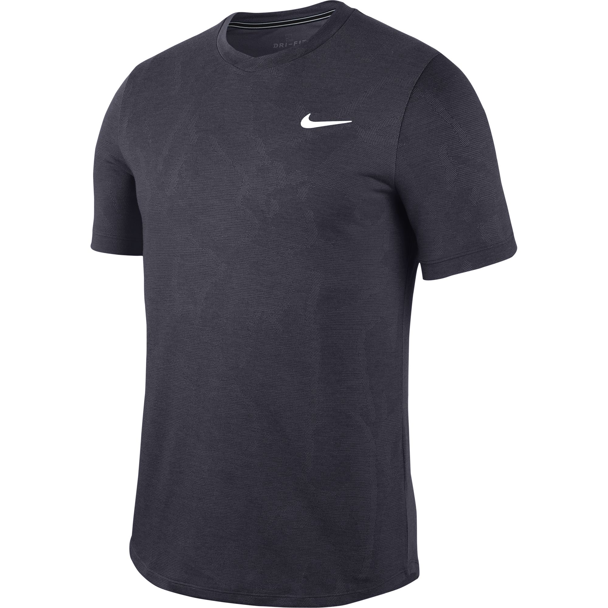 Nike Court Dry Challenger Top SS - gridiron/white Nike Court Dry Challenger Top SS - gridiron/white