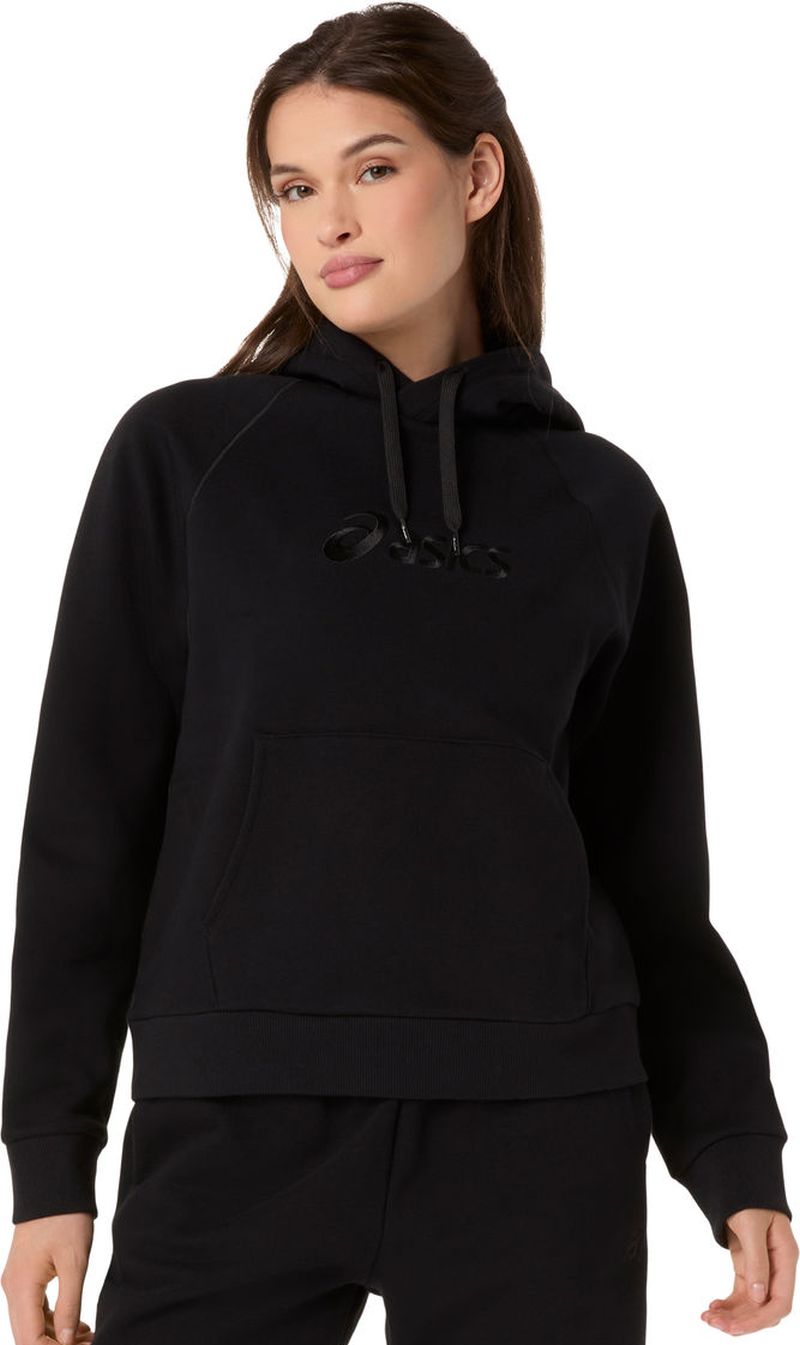 Asics Logo Fleece Pullover - performance black Asics Logo Fleece Pullover - performance black