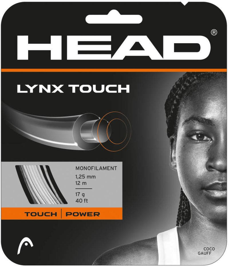 Head LYNX TOUCH (12 m) - transparent black