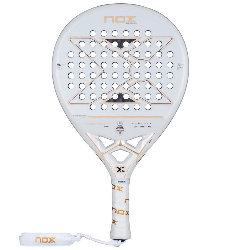 Rakieta do padla NOX Nextgen Pro Hybrid 12K NFA Series 2026 - white