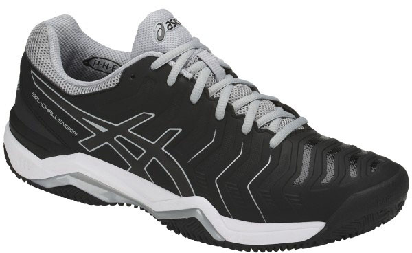 Asics Gel-Challenger 11 Clay - black/black/mid grey