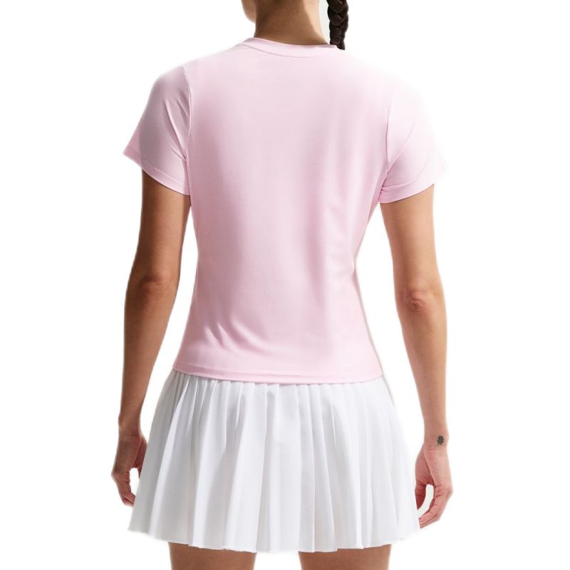 Nike Victory Dri-Fit Short Sleeve Tennis - pink foam/white