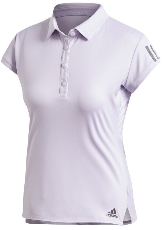 Adidas Club 3-Stripes Polo W - purple tint/grey six