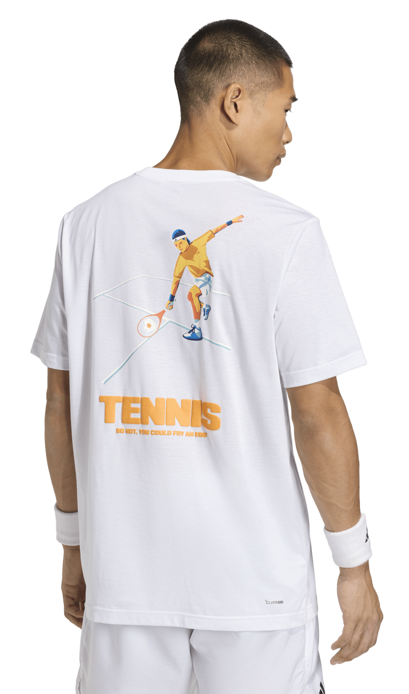 Adidas Hot Egg Graphic - white Adidas Hot Egg Graphic - white