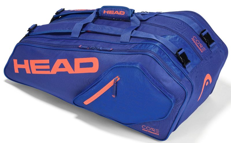 Head Core 9R Supercombi - blue/fiery coral