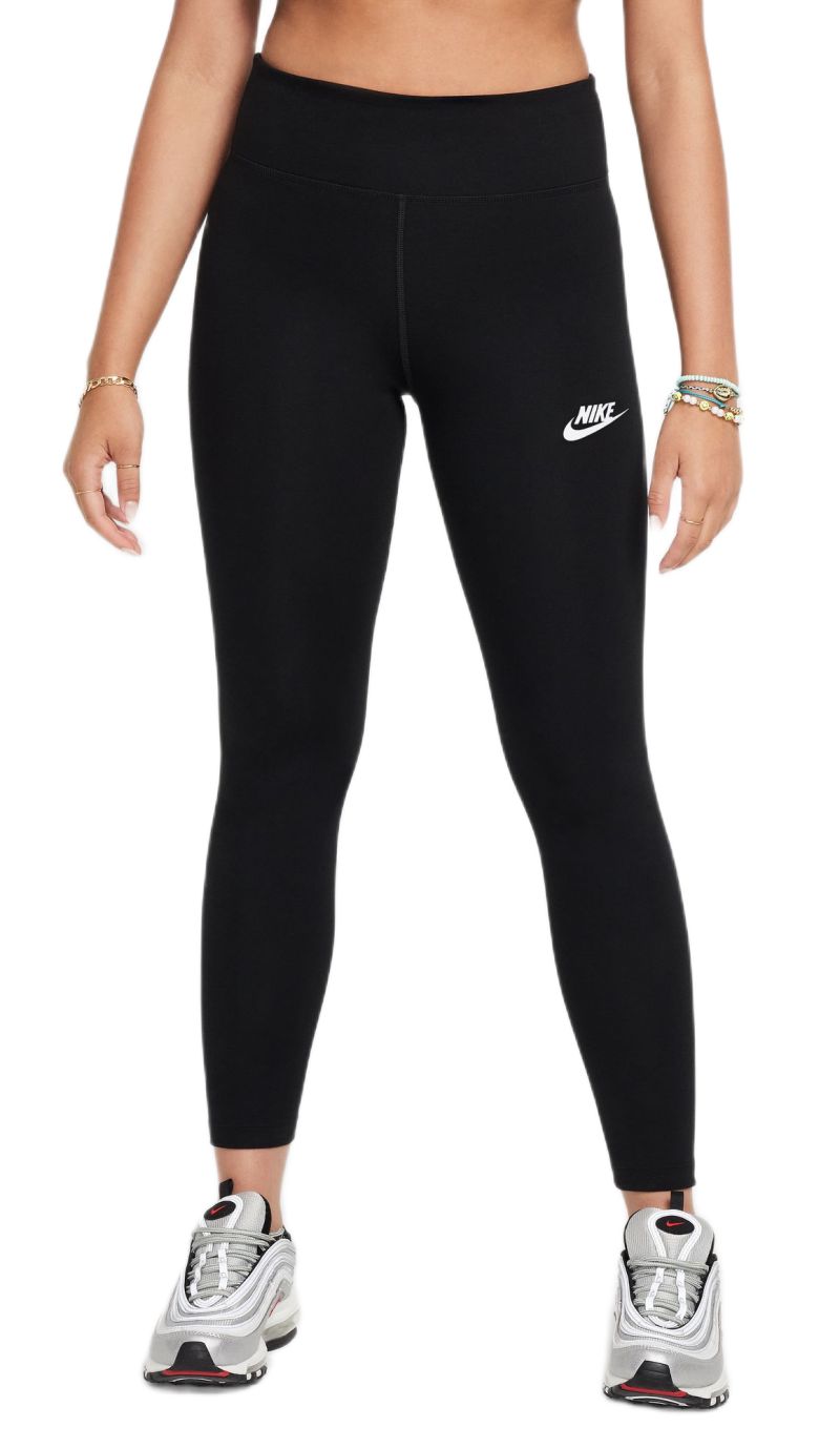 Nike Sportswear Classic High-Waisted - black/white 