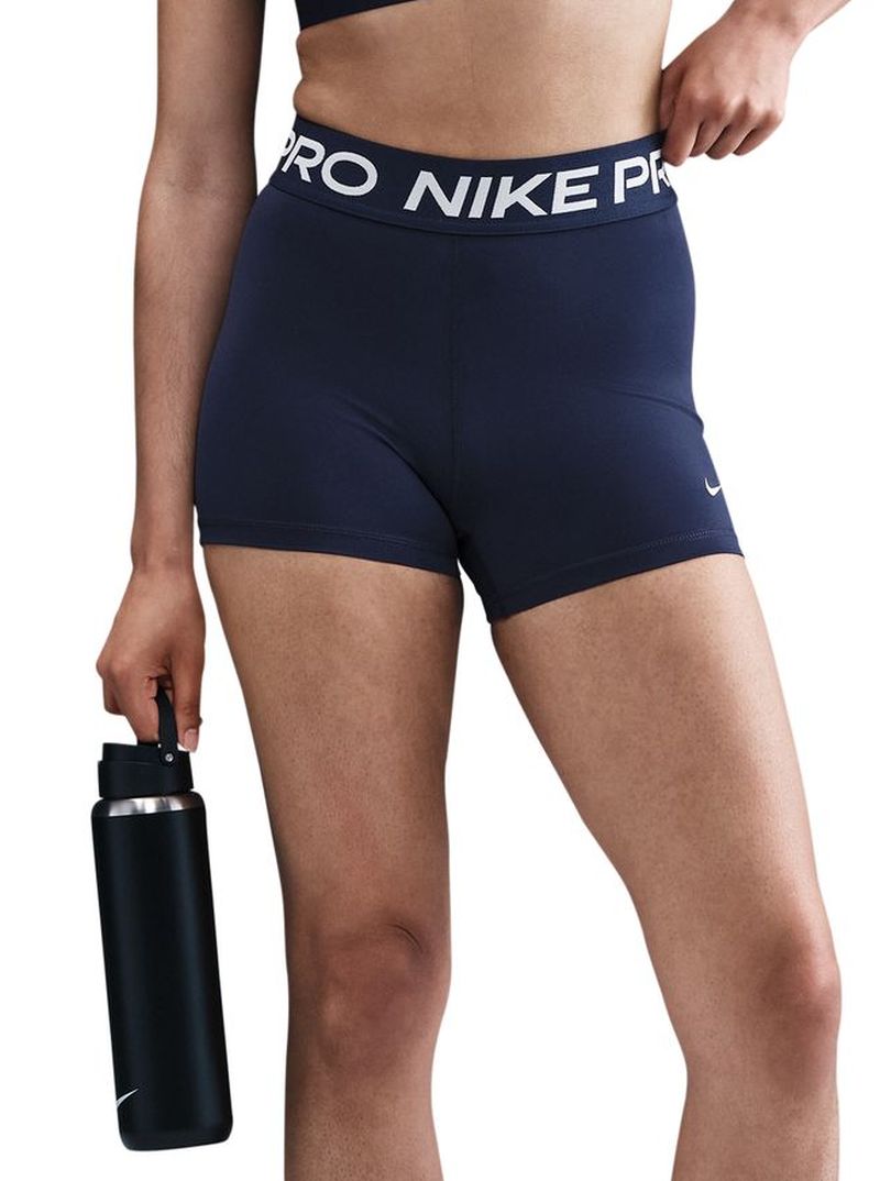 Nike Pro 365 3in - midnight navy/white
