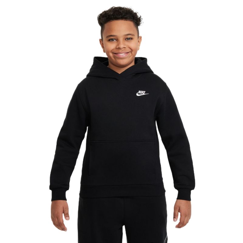 Nike Sportswear Club Fleece Pullover - black/white