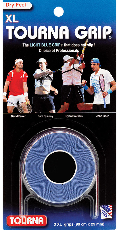 Tourna Grip XL Dry Feel 3P - blue