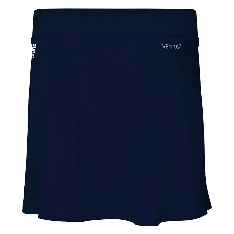 8NTN51-TJGBZ-1554-1 EA7 Woman Jersey Miniskirt - navy blue