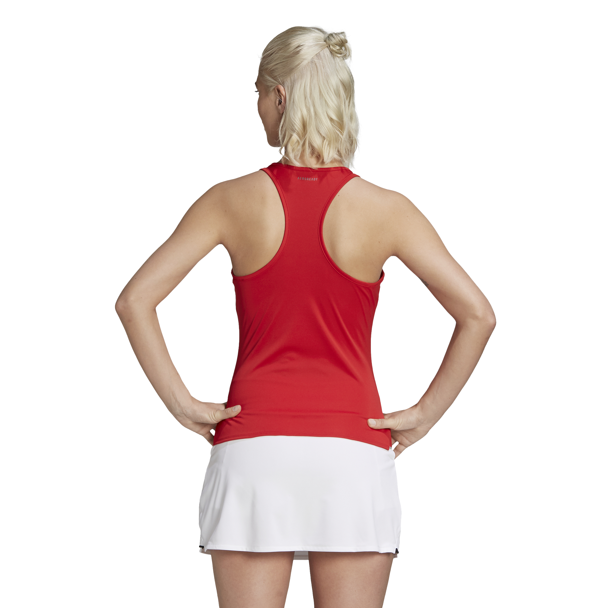 Adidas W Club Tank - scarlet/grey three F17