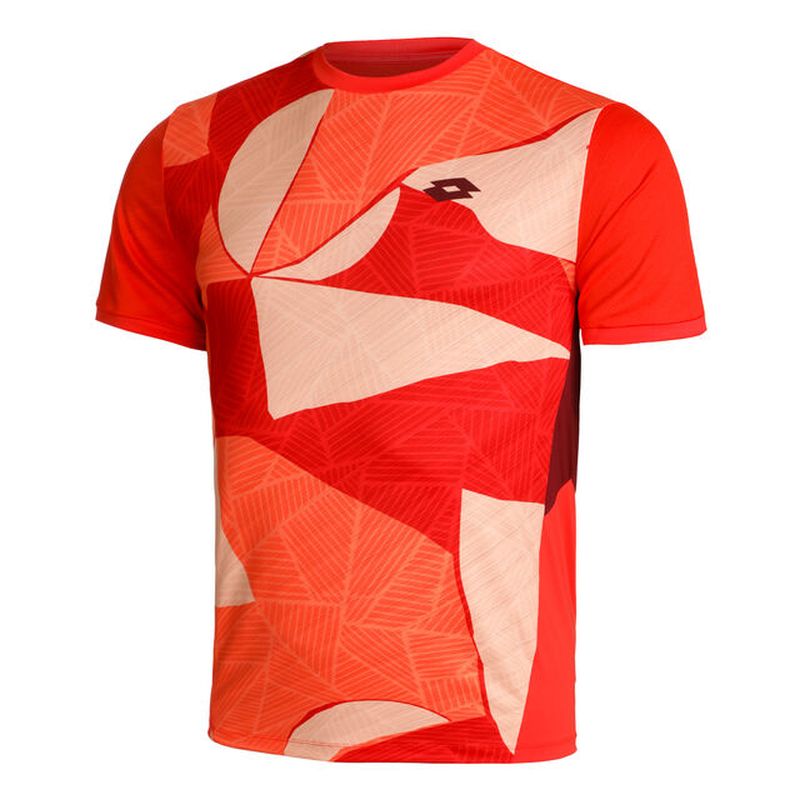 dj Lotto Tech I D3 Tee - grenadine red