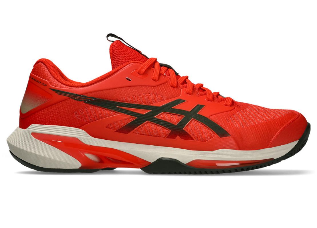 Asics Solution Speed FF 4 Clay - cherry tomato/vintage khaki 