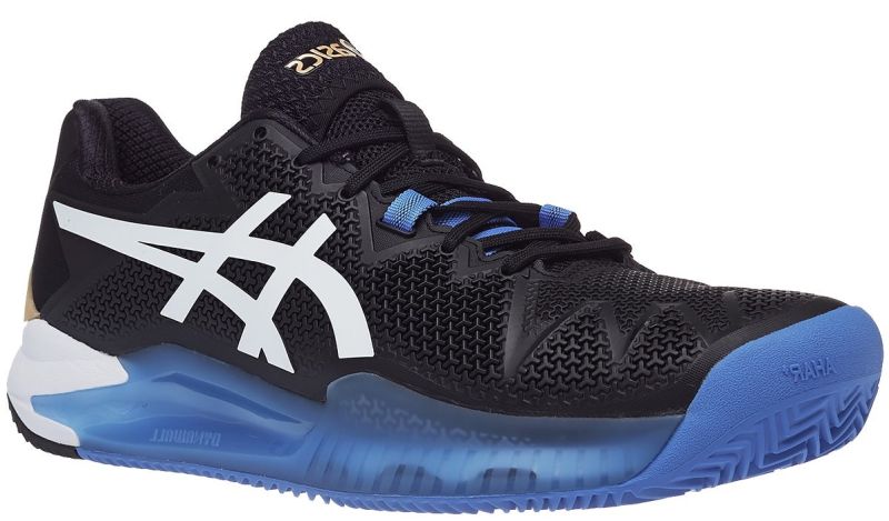Asics Gel-Resolution 8 Clay - black/white
