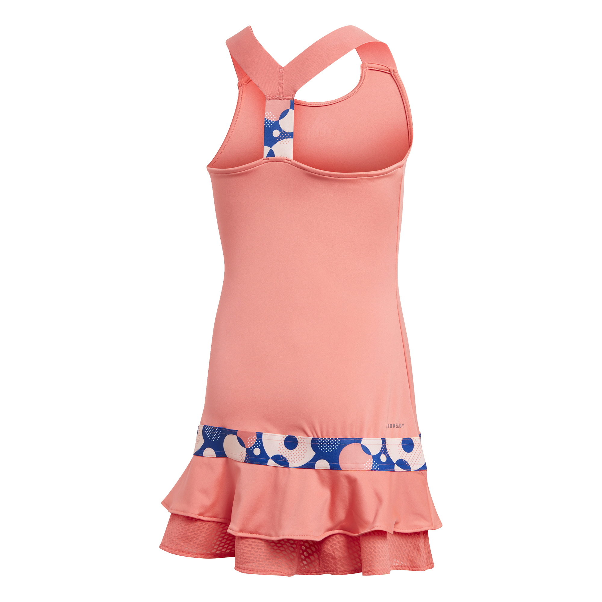 Adidas G Frill Dress - semi flash red