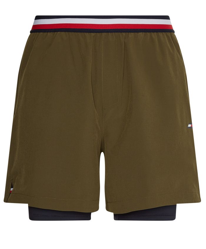 Tommy Hilfiger Essentials Training 2in1 Short - army green