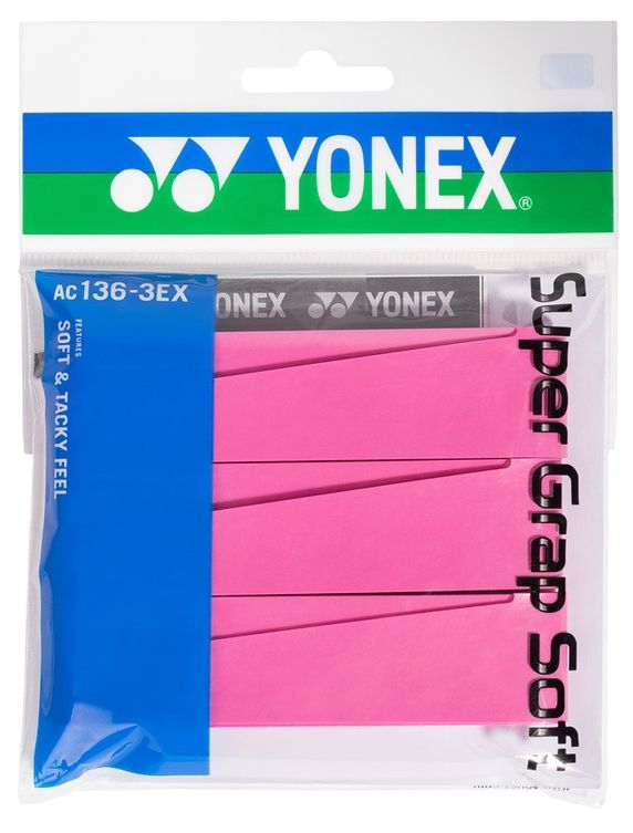 Yonex Super Grap Soft 3P - pink