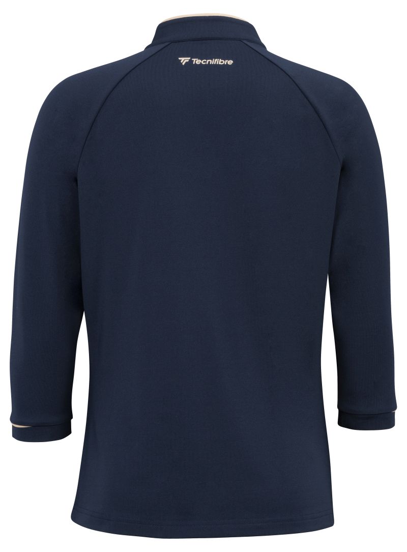 Tecnifibre Thermo Zipper 3/4 Sleeves - marine 