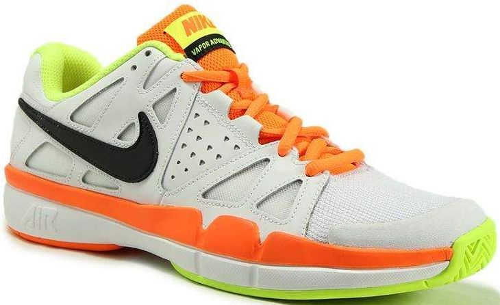  Nike Air Vapor Advantage - white/black/volt/total orange
