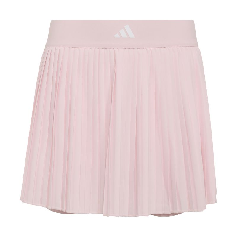 Spódniczka dziewczęca Adidas Girls Club Pleated - distilled pink