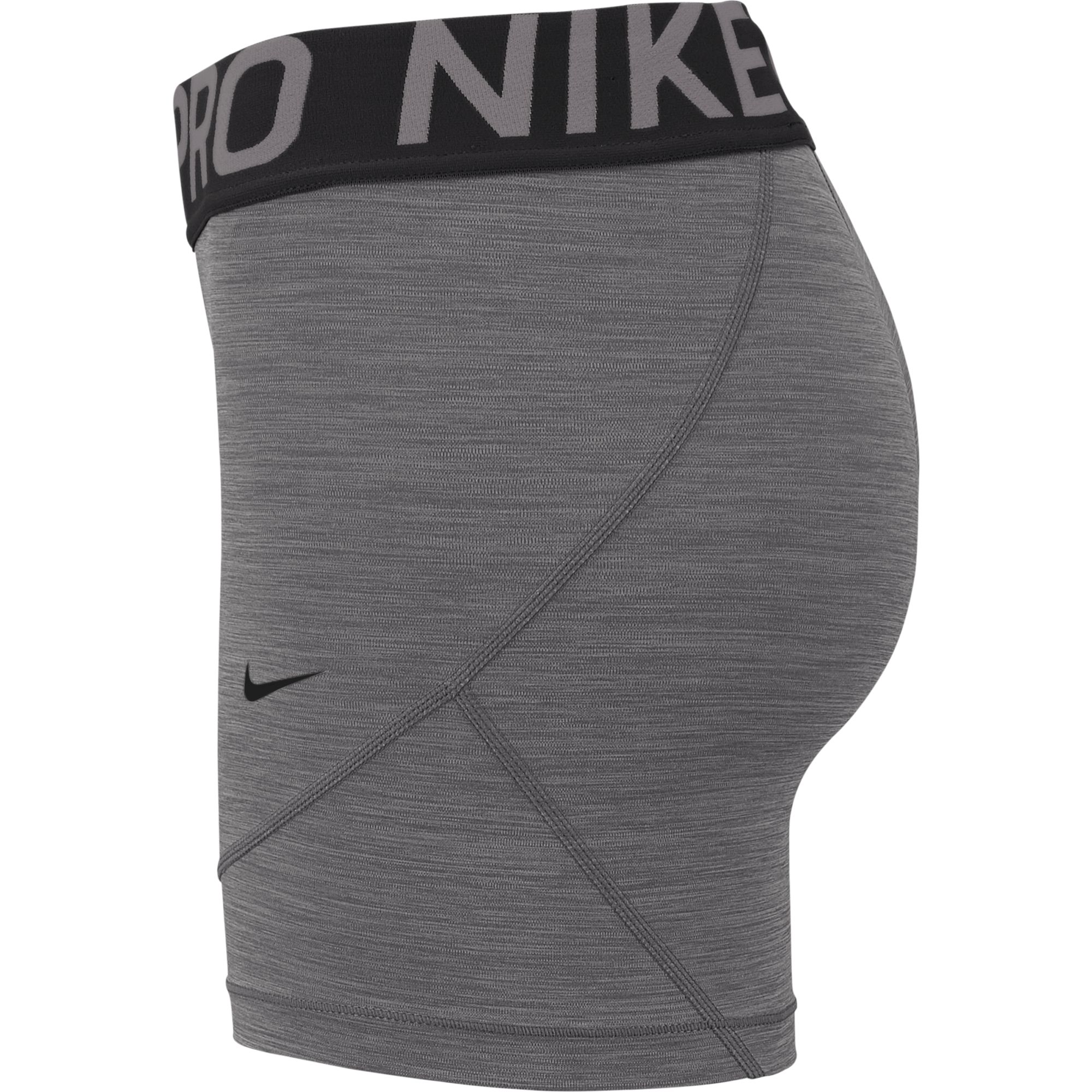 Nike Pro Short 5in - gunsmoke/heather/gunsmoke/black