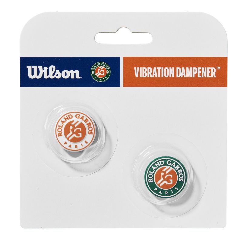 WR8438801_0_RG_2024_DAMPENERS_2PK_CLAY_GR-png-high-res Wilson Roland Garros Vibration Dampener - clay/green clay
