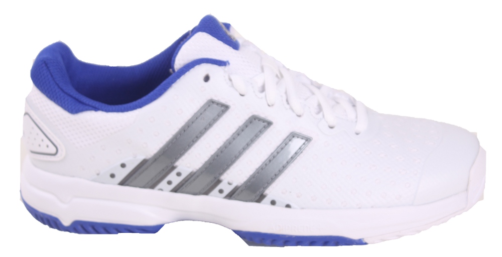 adidas-barricade-team-4-xj-white-iron-metallic-bold-blue-2 Adidas Barricade Team 4 xJ - white/iron metallic/bold blue