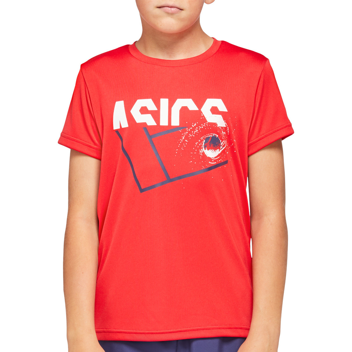 Asics Tennis B Kids GPX Tee - classic red