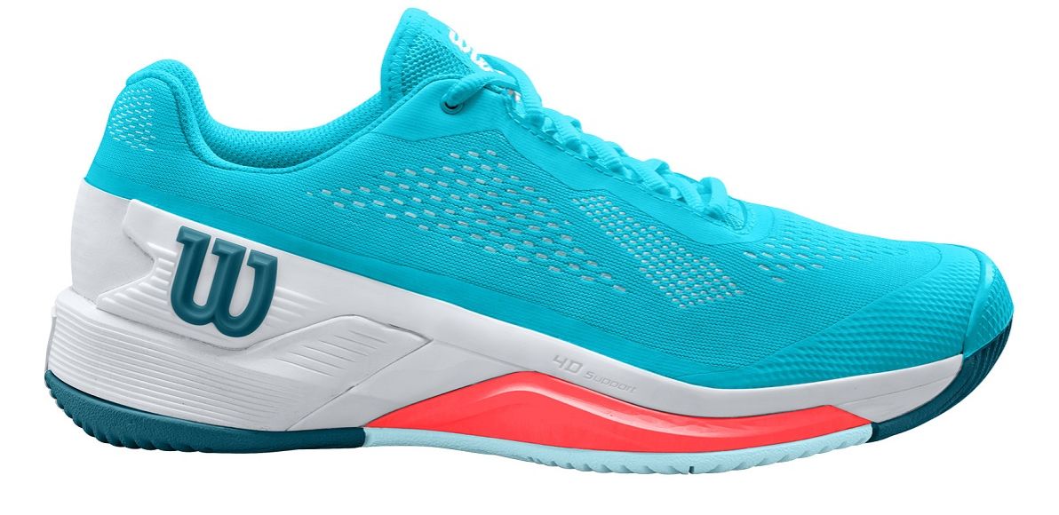 Chaussures De Tennis Wilson Rush Pro Ace Femme - Stabilité, Respirabilité, Pour Jeu Agressif - 7