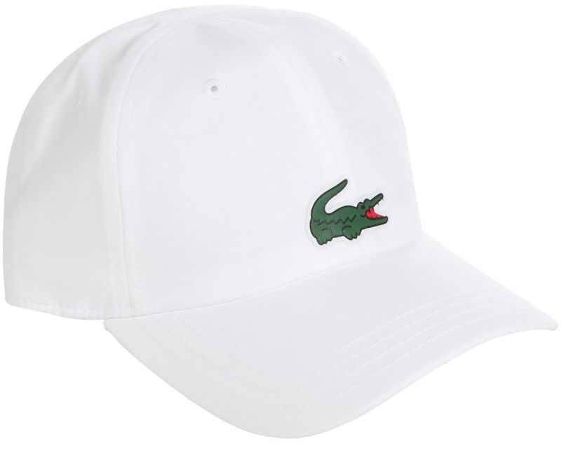 Lacoste SPORT Novak Djokovic Microfiber Cap - white