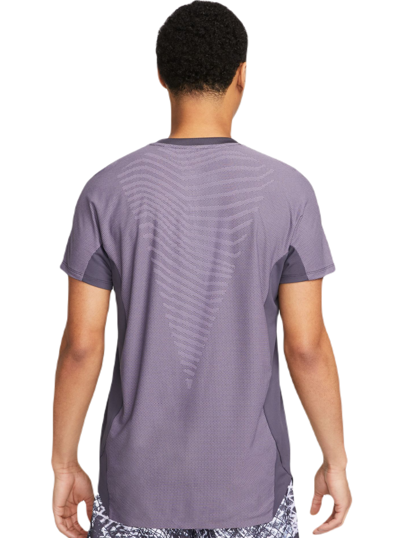 Nike Dri-Fit Advantage Slam Tennis Polo - gridiron/white