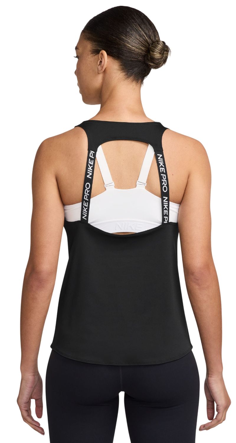 Nike Dri-Fit Pro Tank Top - black/white