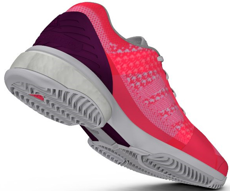 Adidas Stella McCartney Barricade Boost - flash red/white/pop purple
