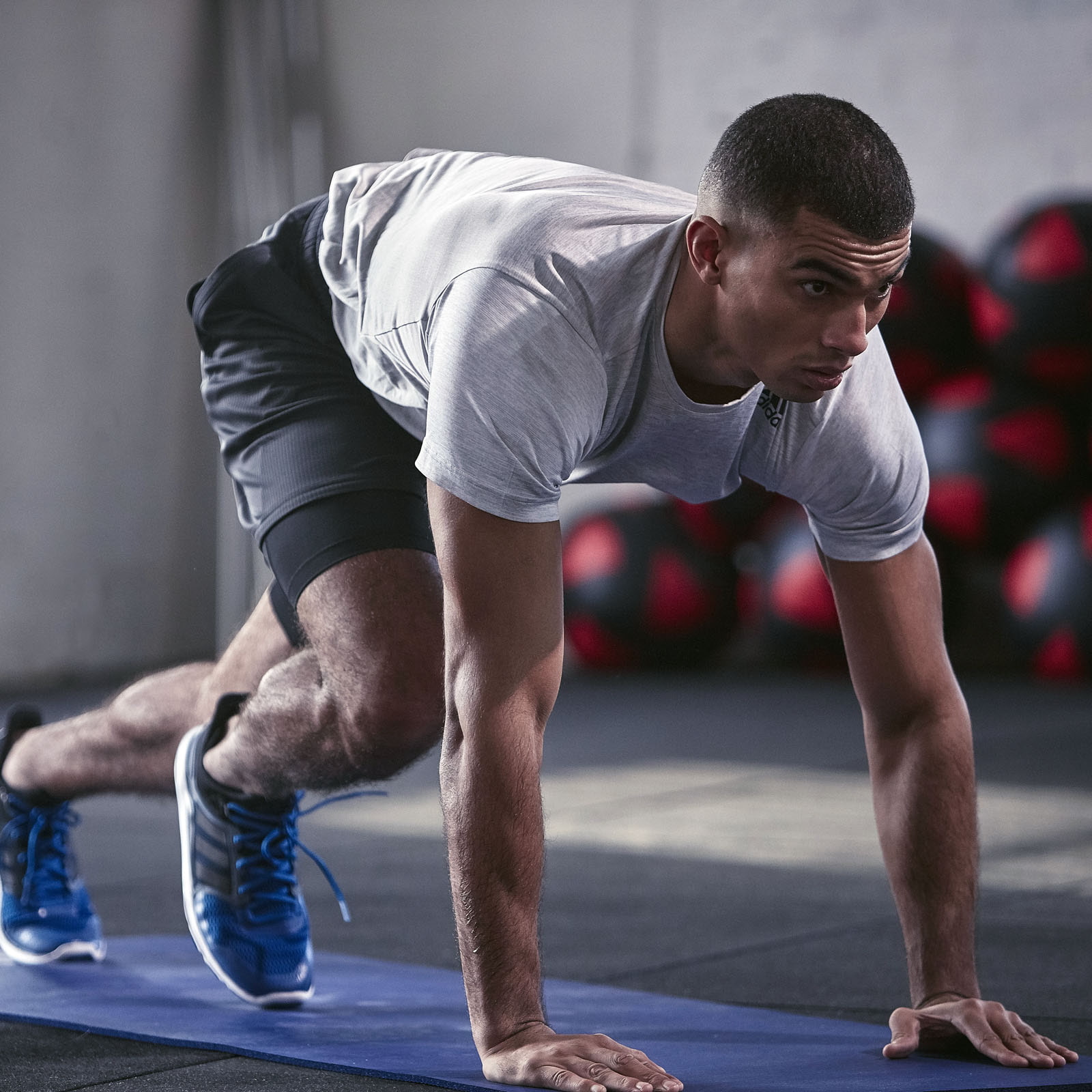 Adidas Training Mat - blue