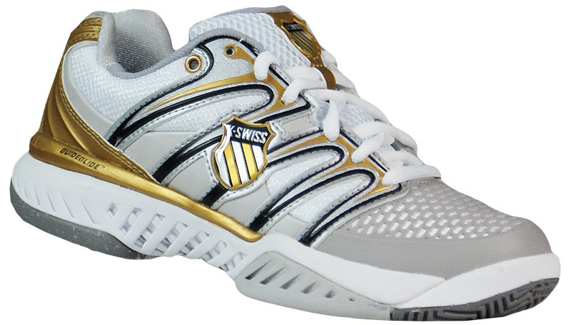 Damskie buty tenisowe K-Swiss Big Shot - white/gold