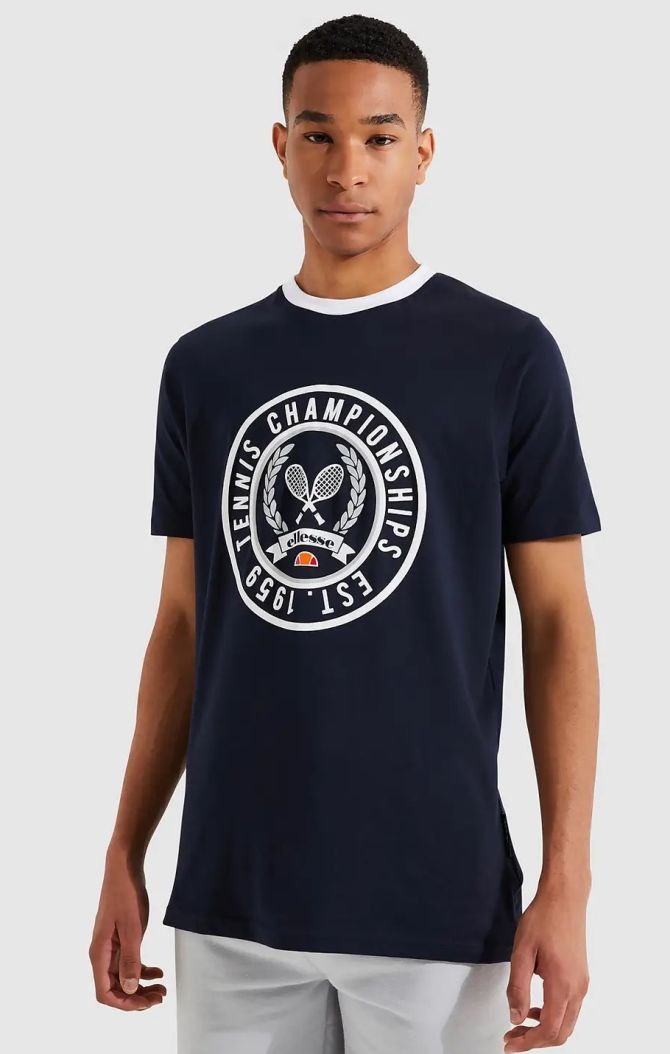 a-vxdsvdvd Ellesse Segna Tee - navy