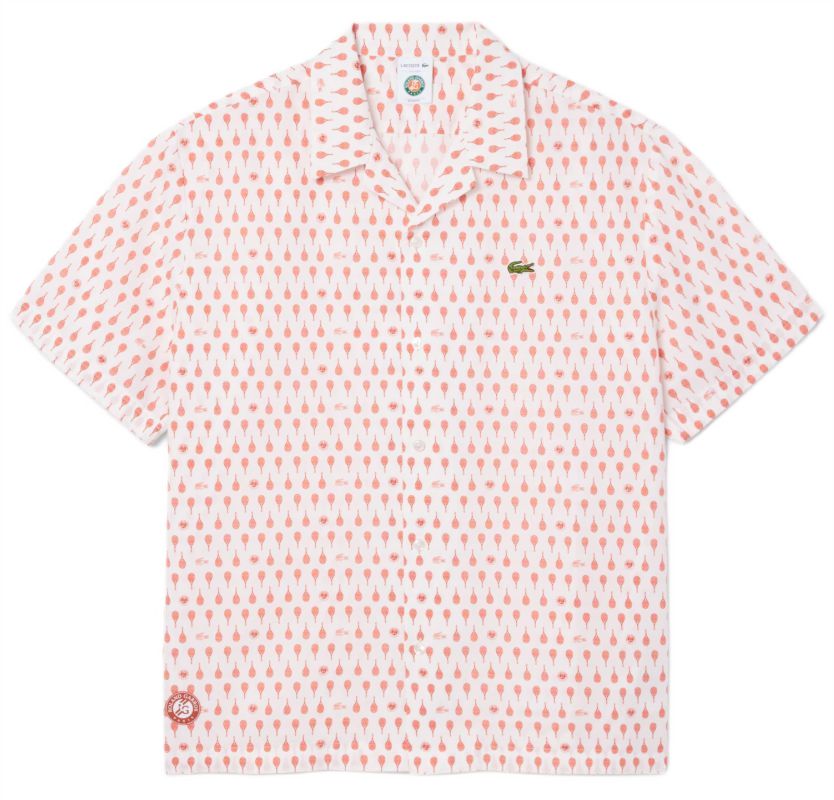 Lacoste Roland-Garros Edition Print - flour/briquette Lacoste Roland-Garros Edition Print - flour/briquette