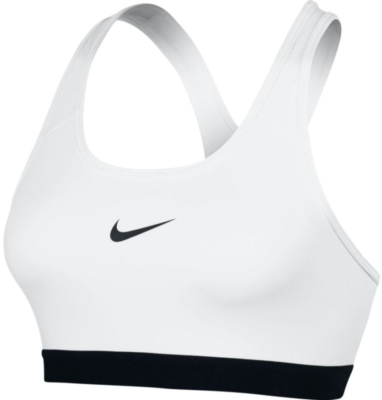 Tenisowy Nike Pro Classic Sports Bra - white/black