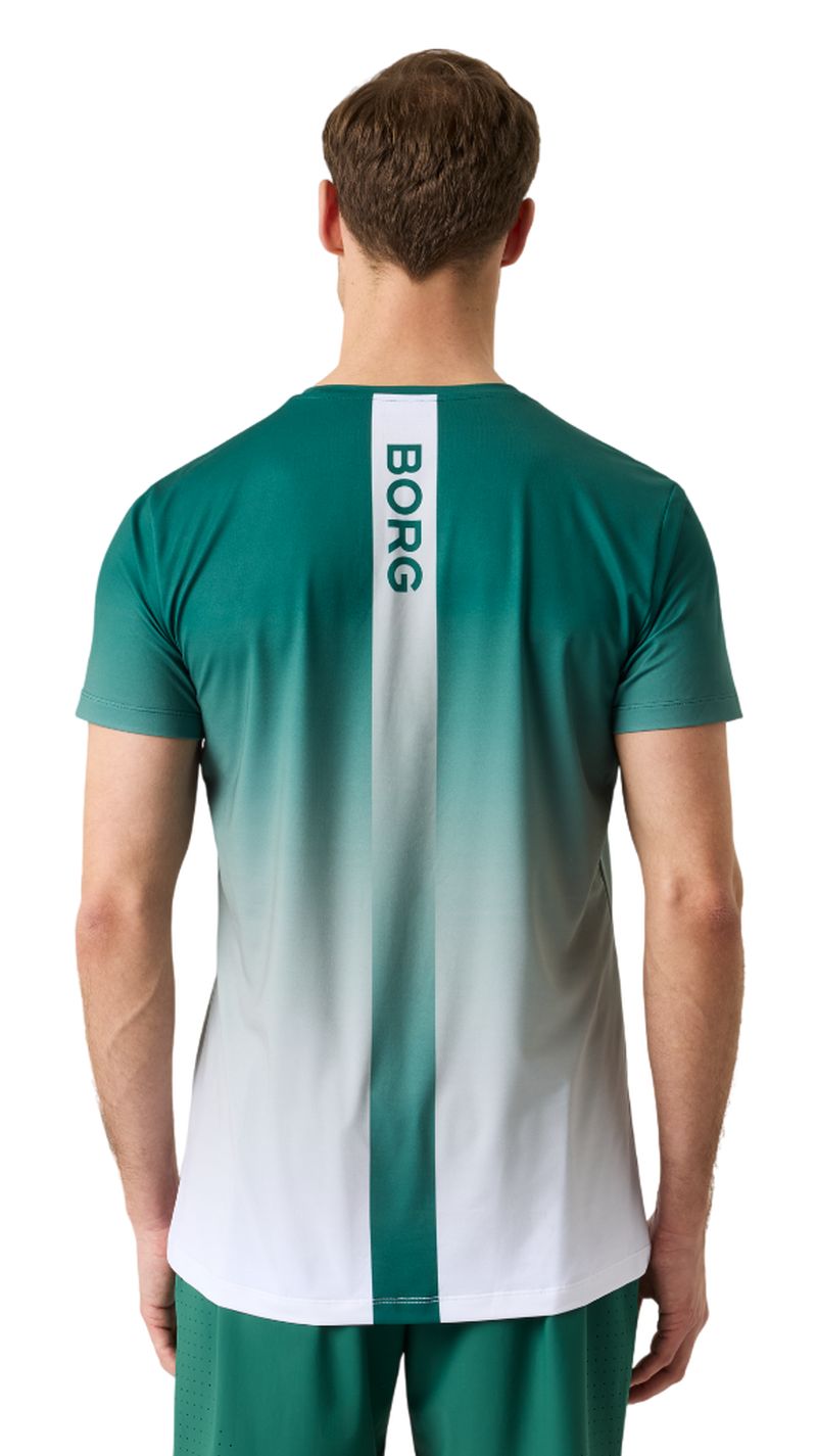 Björn Borg Ace Printed - dark green/fading