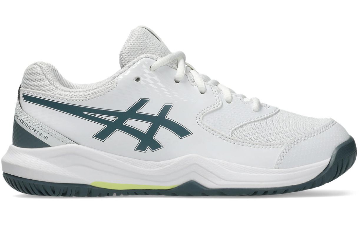 Asics Gel-Dedicate 8 GS - white/ironclad Asics Gel-Dedicate 8 GS - white/ironclad