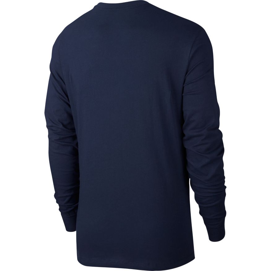 nike-sportswear-club-tee-ls-midnight-navy-white-2 Nike Sportswear Club Tee LS - midnight navy/white