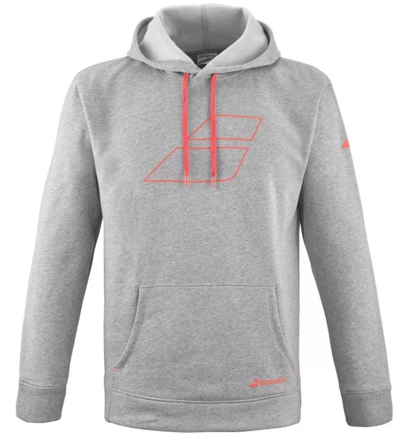 babolat-StrikeHoodieGrey