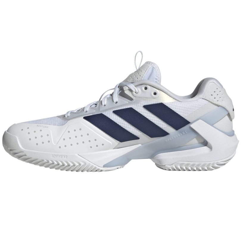 Adidas Adizero Ubersonic 5 W Clay - cloud white/dark blue/crystal sky