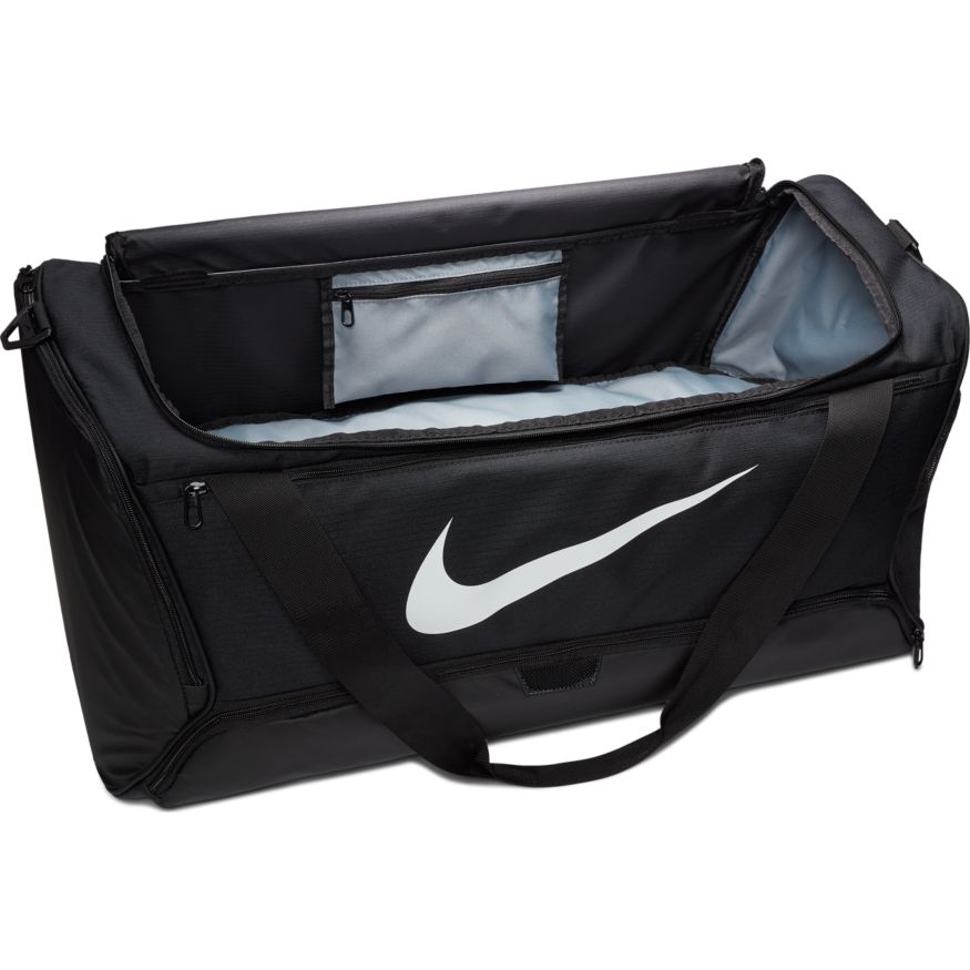Nike Brasilia Large Duffle Bag - black/black/white