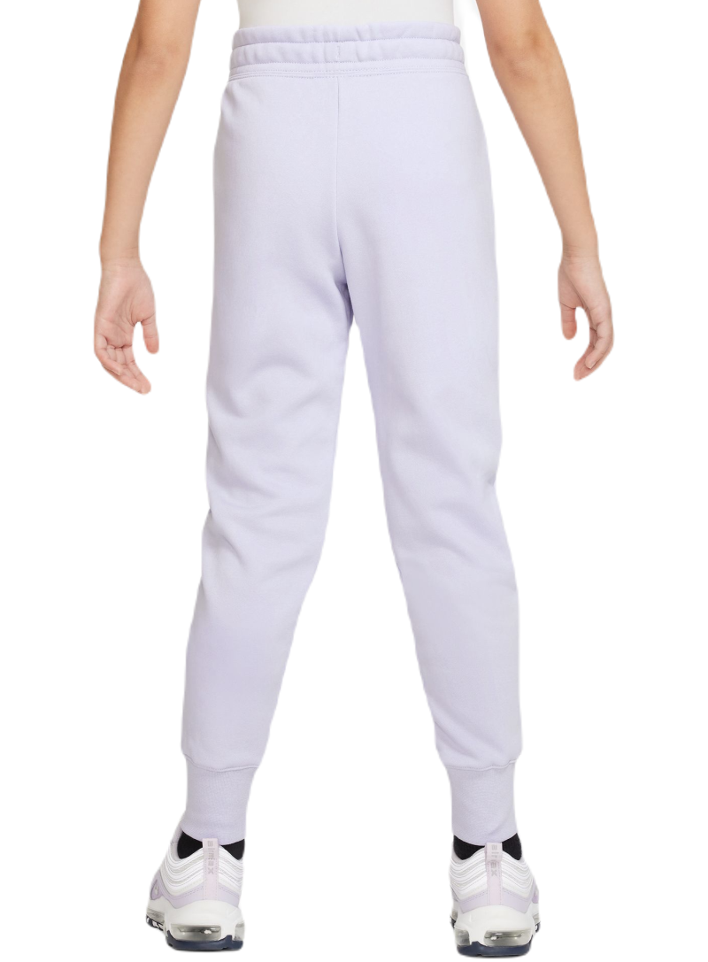 Nike Sportswear Club French Terry High Waist Pant - oxygen purple/white