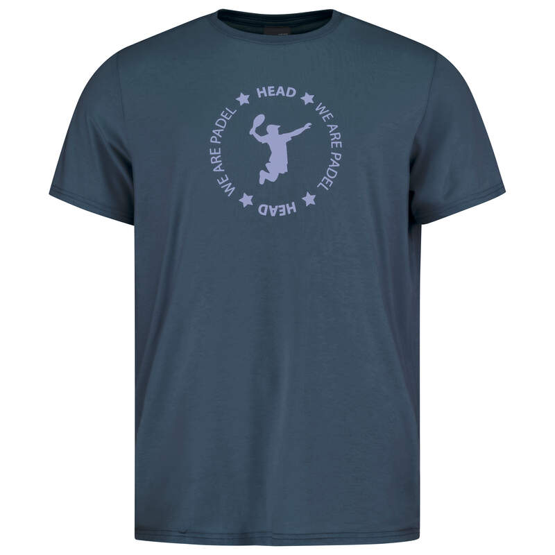 437344 Head We Are Padel T-Shirt - navy