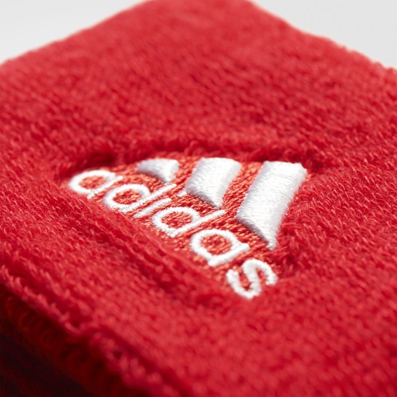 Adidas Tennis Wristband S (OSFM) - ray red/collegiate navy/white