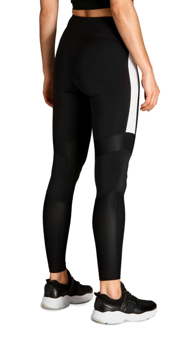 Björn Borg High Waist Block Tig W - black beauty