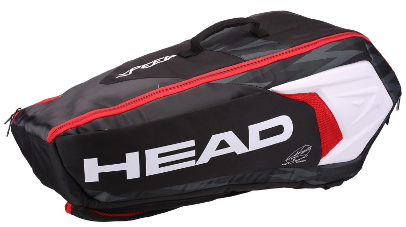 Head Novak Djokovic 6R Combi - black/white